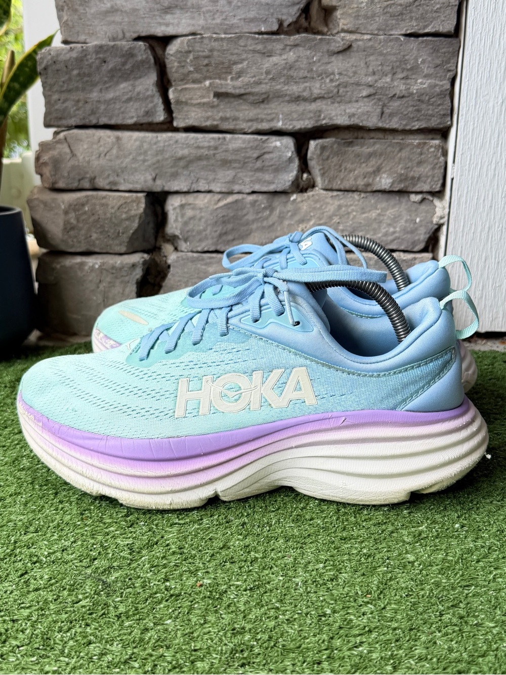 Hoka One One Bondi 8 Sunlit Ocean Women’s Sneakers
